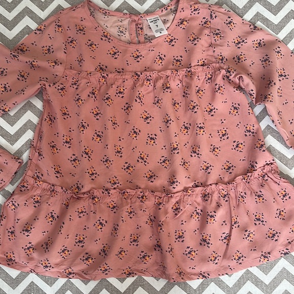 Girls Flower Blouse size 7 - Picture 2 of 12